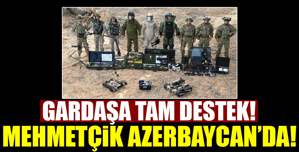 Mehmetçik Azerbaycan'da!