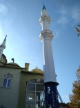 Selendi'de Fırtınadan Yıkılan Cami Minaresi Yenilendi Haberi