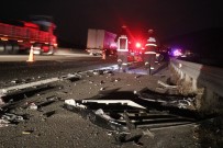 TEM'de Feci Kaza Açıklaması 2 Ölü, 3 Yaralı