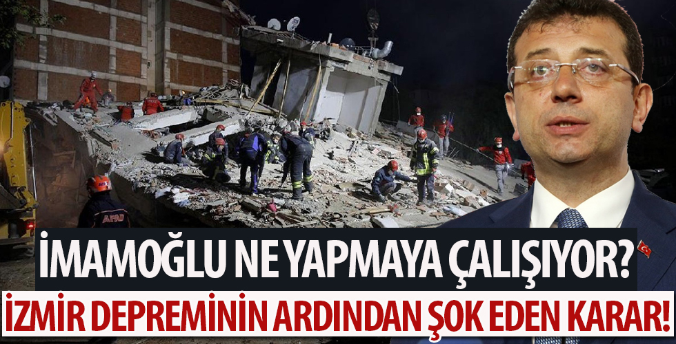 İzmir depreminin ardından İstanbul'da şoke eden son dakika haberi