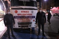 İzmirli Depremzedelere Simav'dan Yardım