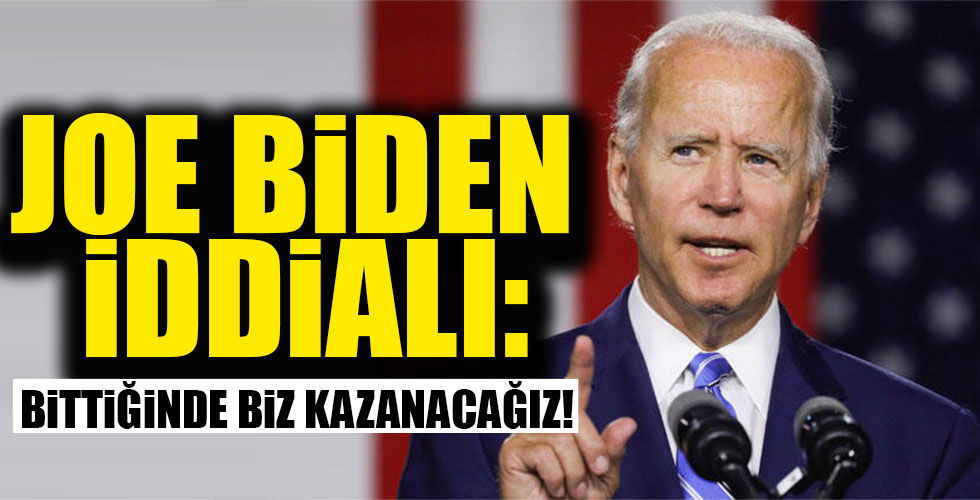 Joe Biden açıklamalarda bulundu!