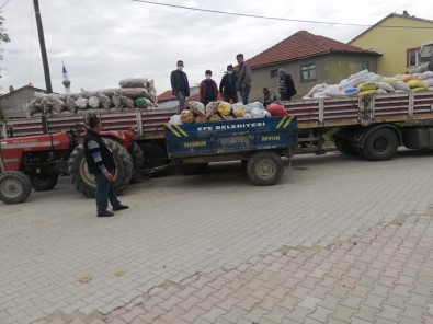 Köylüler İzmirli Depremzedelere 3 Ton Patates Yolladı