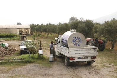 Büyükşehir'in Süt Tankları Üreticiyi Güçlendirdi