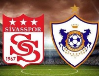 İSVIÇRE - Sivasspor - Karabağ | İlk gol geldi!