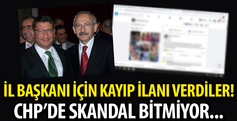 CHP Aydın İl Teşiklatı karıştı! Eski başkan, yeni başkan için 'kayıp' ilanı verdi