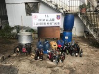 Hatay'da Kaçak İçki Operasyonu