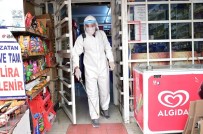 Mamak'ta İş Yerlerini Dezenfekte İşlemi Devam Ediyor