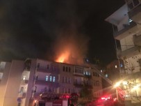 Niğde'de Çatı Yangını Korkuttu