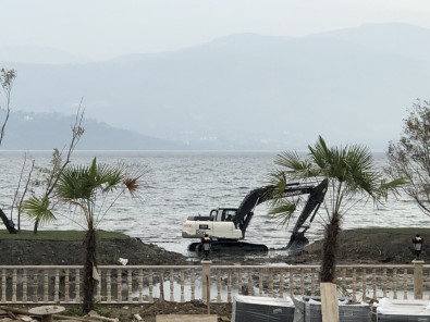Sapanca Gölü'nde Şok Görüntü