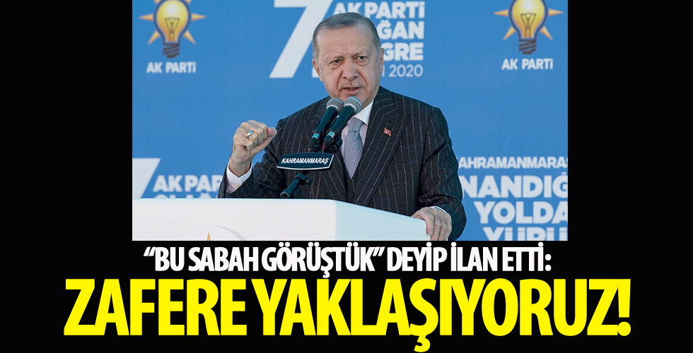 Başkan Erdoğan'dan AK Parti Kahramanmaraş 7. Olağan İl Kongresi'nde flaş açıklamalar