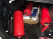 Yangın Söndürme Tüplerinde 18 Kilo Eroin Çıktı