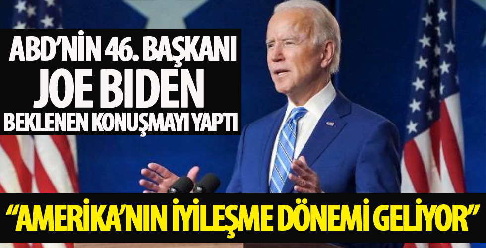 ABD Başkanı Biden: Amerika'nın iyileşme dönemi geliyor