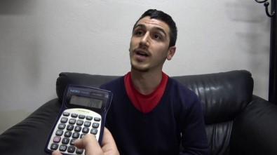 Hesap Makinasına Meydan Okuyan Garson