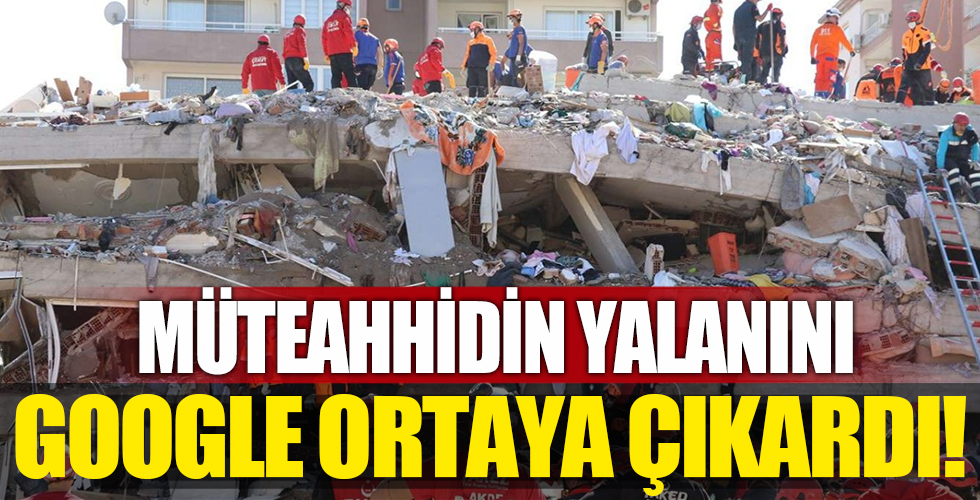 Rıza Bey Apartmanı'nın müteahhidinin yalanını Google ortaya çıkardı