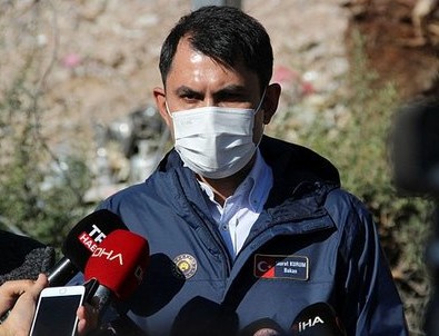 Bakan Kurum'dan İzmir açıklaması: Bugün itibarıyla tamamladık