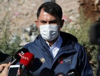 Bakan Kurum'dan İzmir açıklaması: Bugün itibarıyla tamamladık