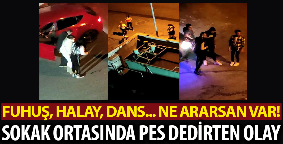İstanbul'da bir mahalleliyi isyan ettiren görüntüler! Sokak ortasında fuhuş yapıyorlar