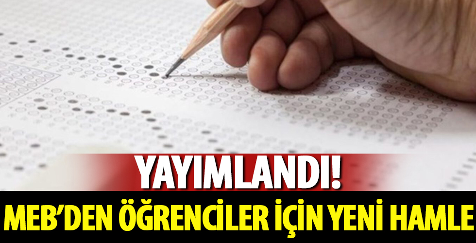 MEB'den yüz binlerce öğrenci için yeni kaynak! Yayımlandı