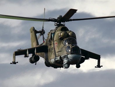 Rus helikopteri düşürüldü!