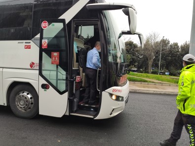 15 Temmuz Şehitler Otogarı'nda Kış Lastiği Uygulaması