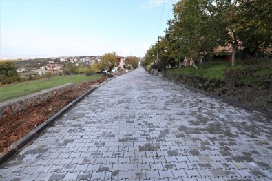 Başiskele'de Yol Çalışmaları Devam Ediyor