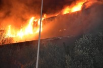 İzmir'de Büyük Fabrika Yangını