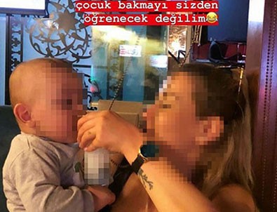 O görüntüler infial yaratmıştı! O anne bakın kendisini nasıl savundu!