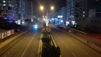 Sokağa Çıkma Kısıtlaması Başladı, Mardin'de Yollar Sessiz Kaldı