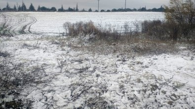 Tekirdağ'ın Yüksek Kesimleri Beyaza Büründü