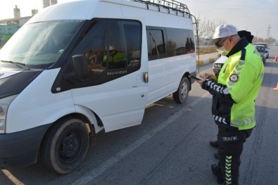 Bigadiç'te Kış Lastiği Uygulaması Gerçekleştirildi