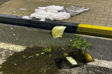 Çiçek Saksısında Uyuşturucu Taşırken Yakalandı