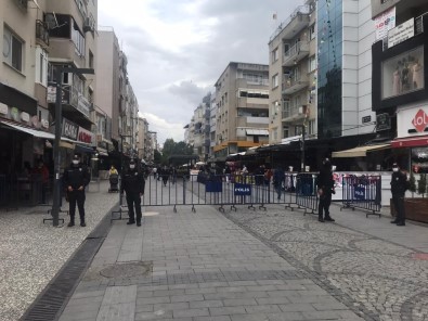 İzmir'de Önemli Caddelere Kişi Sınırlaması Geldi