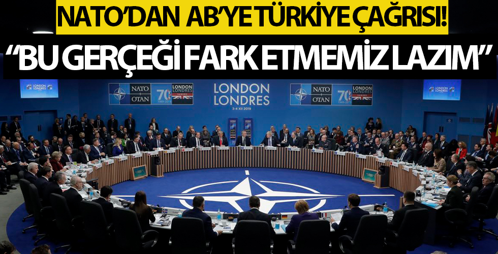 NATO'dan AB Liderler Zirvesi'ne Türkiye çağrısı: Bu gerçeği fark etmemiz lazım!