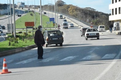 Sinop'ta Otomobil Yayaya Çarptı Açıklaması 1 Yaralı