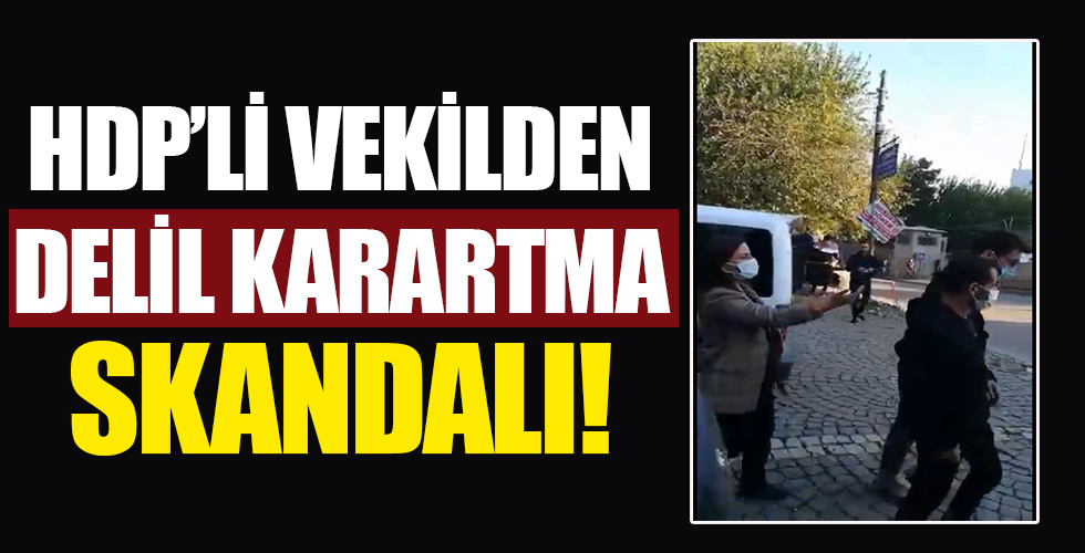 HDP'li Nuran İmir'den skandal hareket!