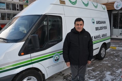 Ardahan Belediyesi Araç Parkına Cenaze Nakil Aracı Kazandırdı