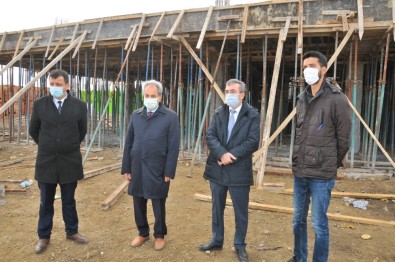 Akşehir'de Yeni Otogar İnşaatı Hızla Yükseliyor