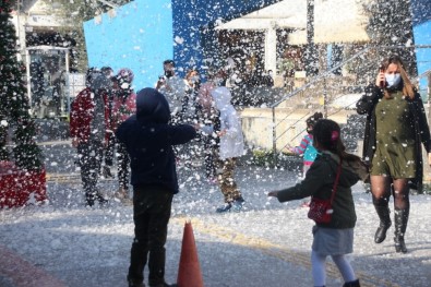 Bodrum'a Lapa Lapa Kar Yağdı