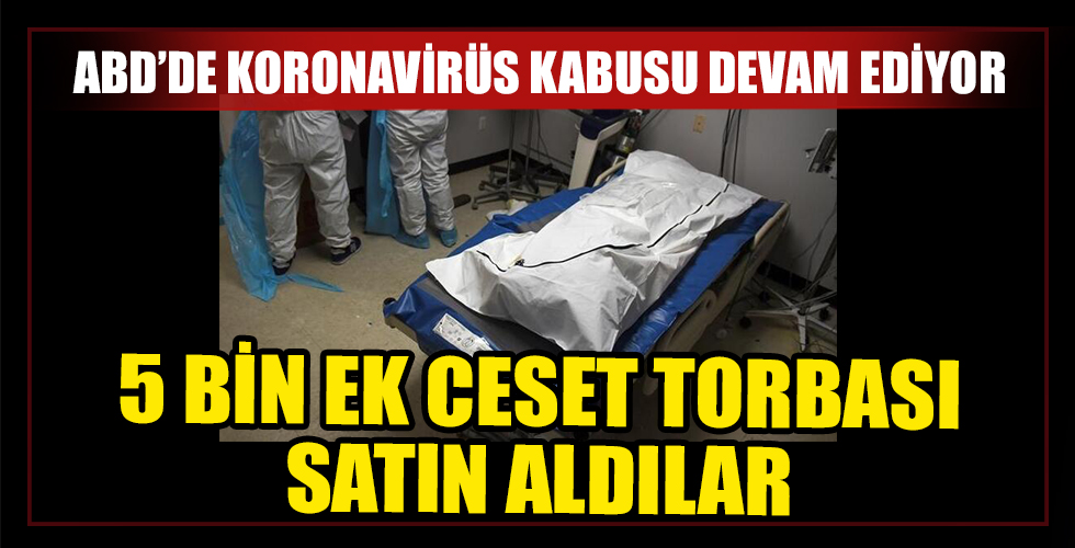 ABD'de koronavirüs kabusu devam ediyor