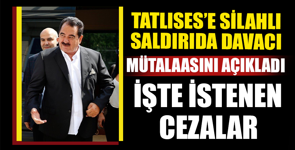 İbrahim Tatlıses'e yönelik silahlı saldırıda yeni gelişme!