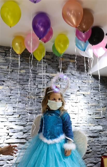 Mucize çocuk Ayda'ya sürpriz doğum günü kutlaması