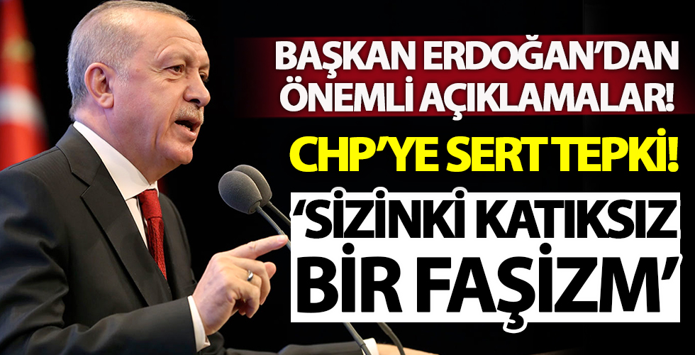 Başkan Recep Tayyip Erdoğan'dan önemli açıklamalar!