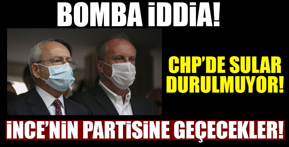 Bomba iddia: 'İnce'nin partisine geçecekler!'