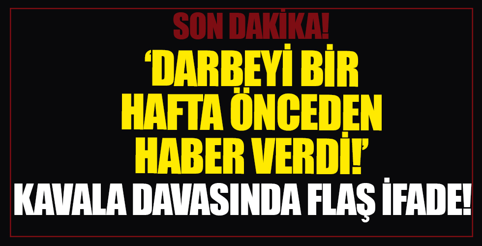 Kavala ve Barkey davasında şok ifade! “Darbeyi Barkey bir hafta önceden haber verdi”
