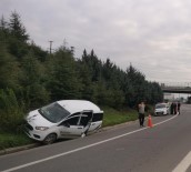 Anadolu Otoyolu'nda Beyin Kanaması Geçiren Sürücü Kaza Yaptı Haberi