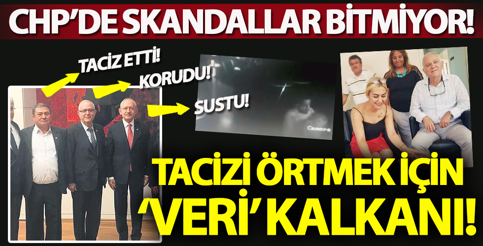 CHP'de skandallar bitmiyor! Cinsel tacize 'kişisel veri' kalkanı