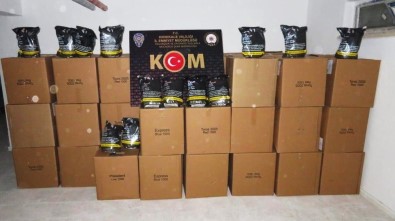 Kırıkkale'de 1 Ton 100 Kilogram Kaçak Tütün Ele Geçirildi