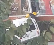 AVM'deki Mağazanın Camının Kırarak Onlarca Mont Çaldılar