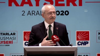 CHP Genel Başkanı Kılıçdaroğlu, Kayseri'de Muhtarlarla Buluştu Açıklaması (2)
